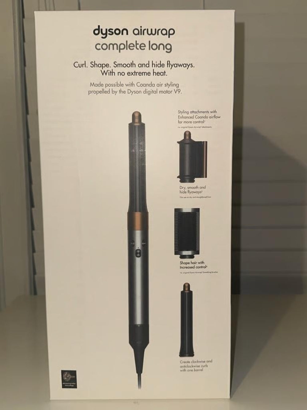 BRAND NEW Dyson AirWrap Complete Long - Silver / Copper